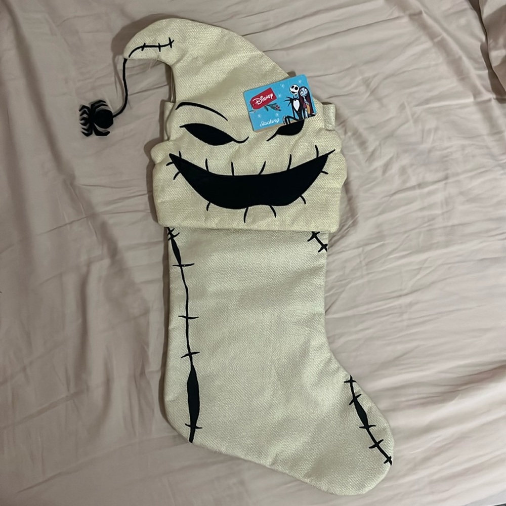 NWT Disney Nightmare Before Christmas Oogie Boogie Stocking